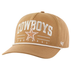 47 brand Dallas Cowboys '47 Roscoe Rope Hitch Adjustable Hat Tan