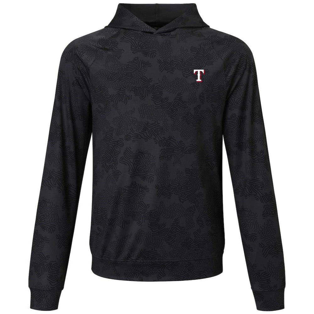 Texas Rangers Levelwear Blender Insignia Hoodie - Charcoal - MLB on Sale
