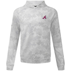 Atlanta Braves Levelwear Blender Insignia Hoodie - White - MLB on Sale