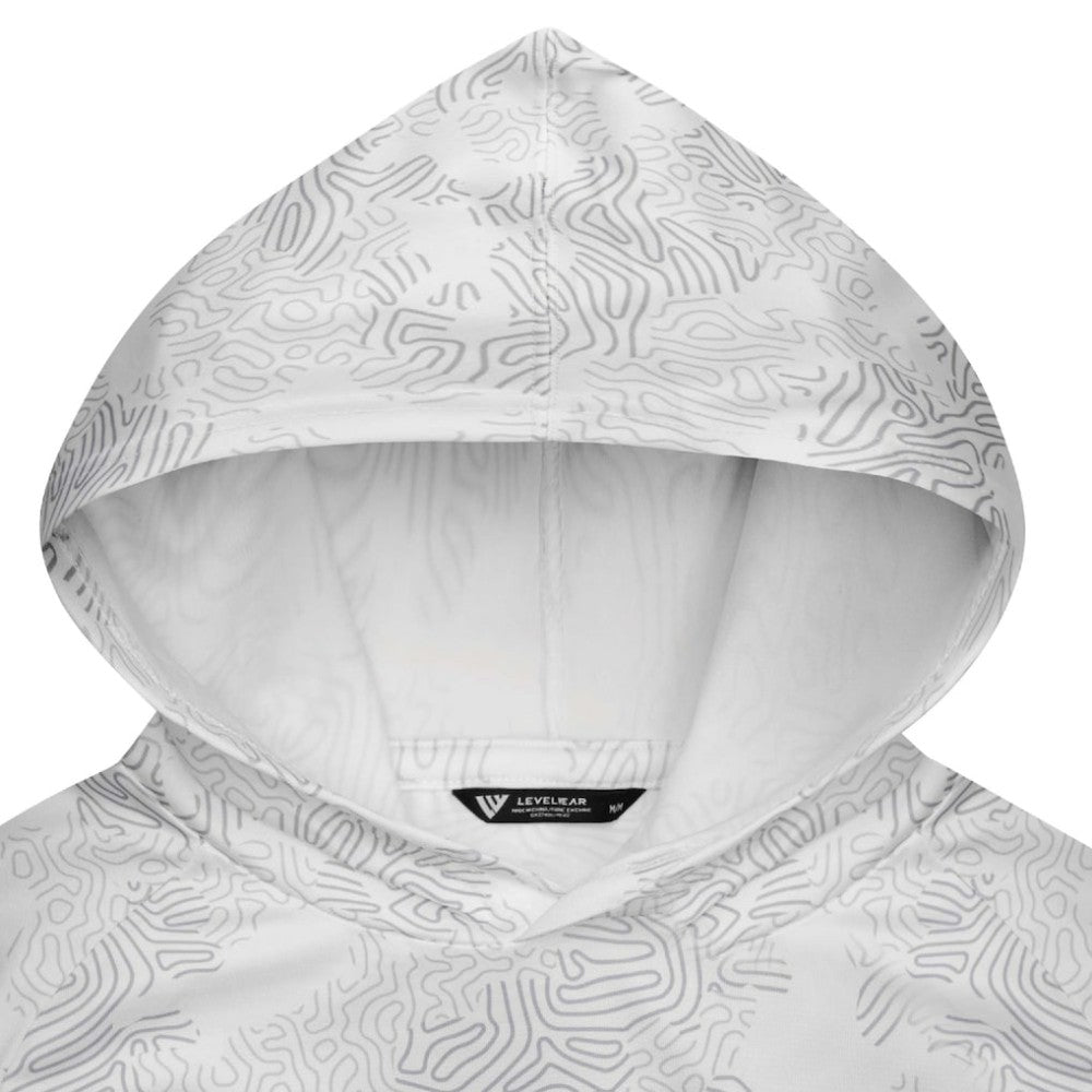 Atlanta Braves Levelwear Blender Insignia Hoodie - White - MLB on Sale