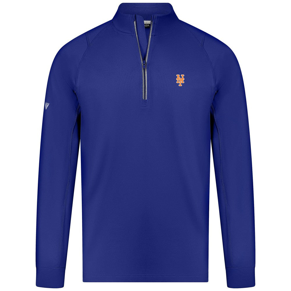 New York Mets Levelwear Theory Insignia Quarter-Zip Pullover - Royal - MLB Online