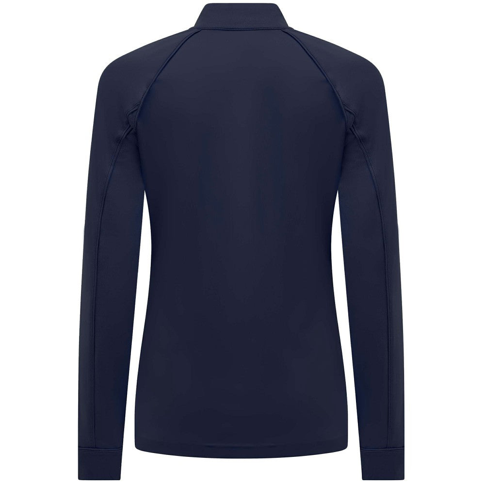 Milwaukee Brewers Levelwear Women's Kinetic Insignia Quarter-Zip Pullover - Navy - MLB on Sale