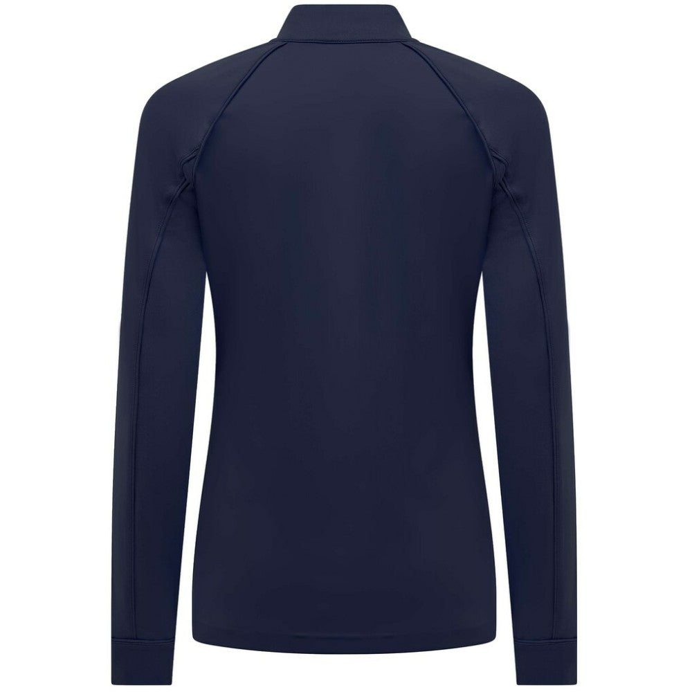 Minnesota Twins Levelwear Women's Kinetic Insignia Quarter-Zip Pullover - Navy - MLB Sale