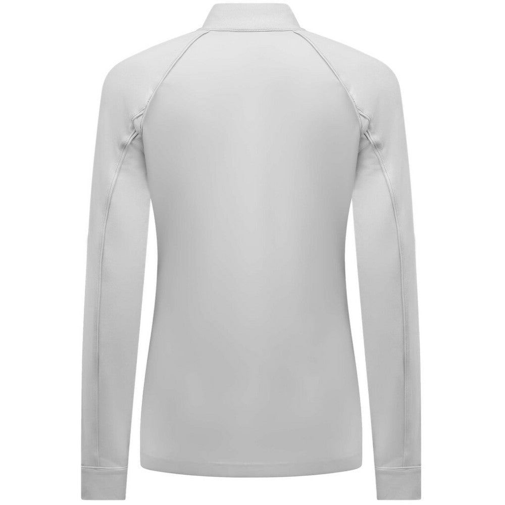 Toronto Blue Jays Levelwear Women's Kinetic Insignia Quarter-Zip Pullover - White - MLB Lifestyle