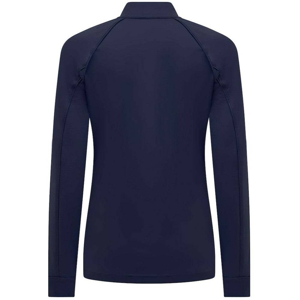 Detroit Tigers Levelwear Women's Kinetic Insignia Quarter-Zip Pullover - Navy - MLB on Sale