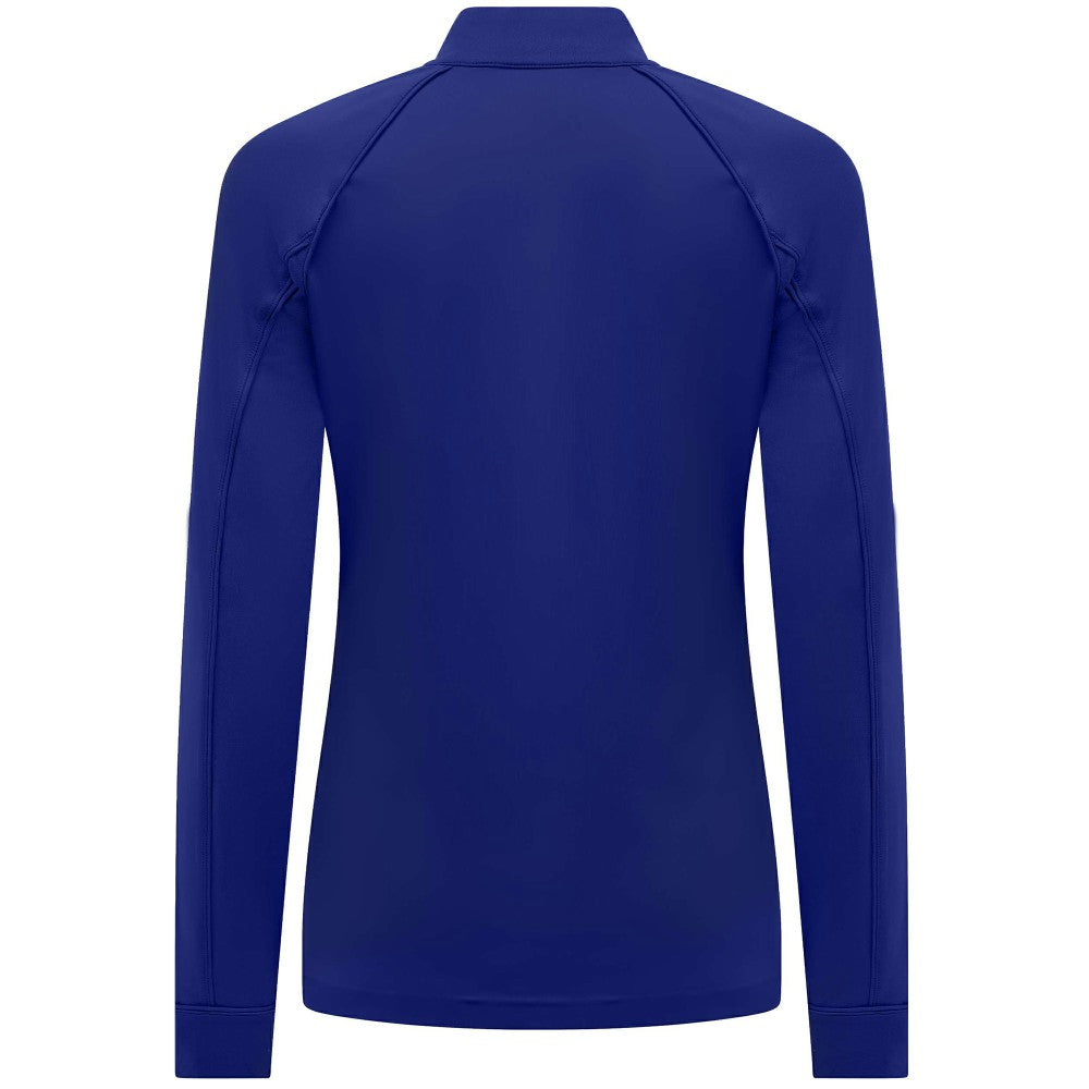 Kansas City Royals Levelwear Women's Kinetic Insignia Quarter-Zip Pullover - Royal - MLB Lifestyle