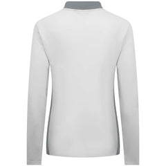 Milwaukee Brewers Levelwear Women's Moxie Insignia Quarter-Zip Pullover - White - MLB Discount