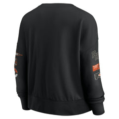Philadelphia Flyers Fanatics Women's Go Team Pullover Sweatshirt - Black - NHL 201190248