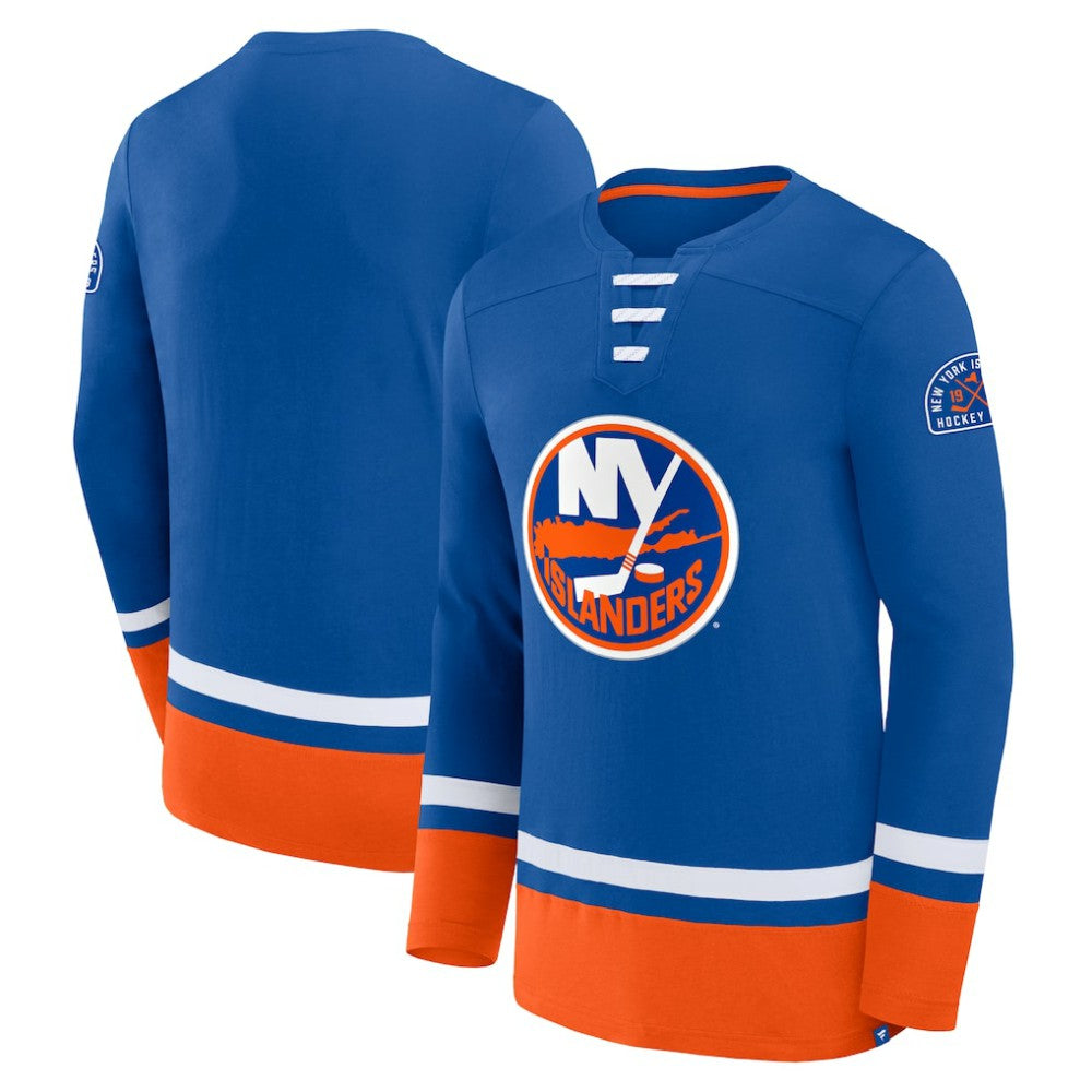 New York Islanders Fanatics High Point Long Sleeve T-Shirt - Royal - NHL 201190276