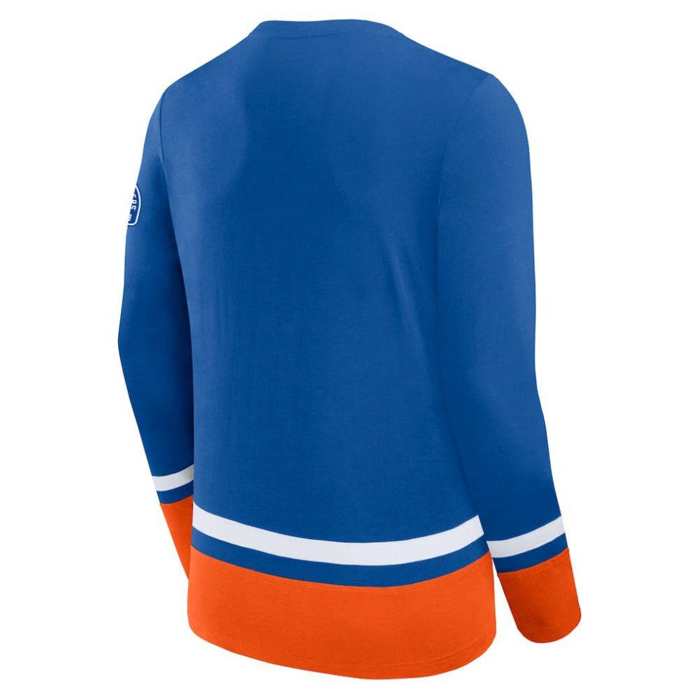 New York Islanders Fanatics High Point Long Sleeve T-Shirt - Royal - NHL 201190276