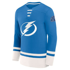 Tampa Bay Lightning Fanatics High Point Long Sleeve T-Shirt - Blue - NHL 201190283
