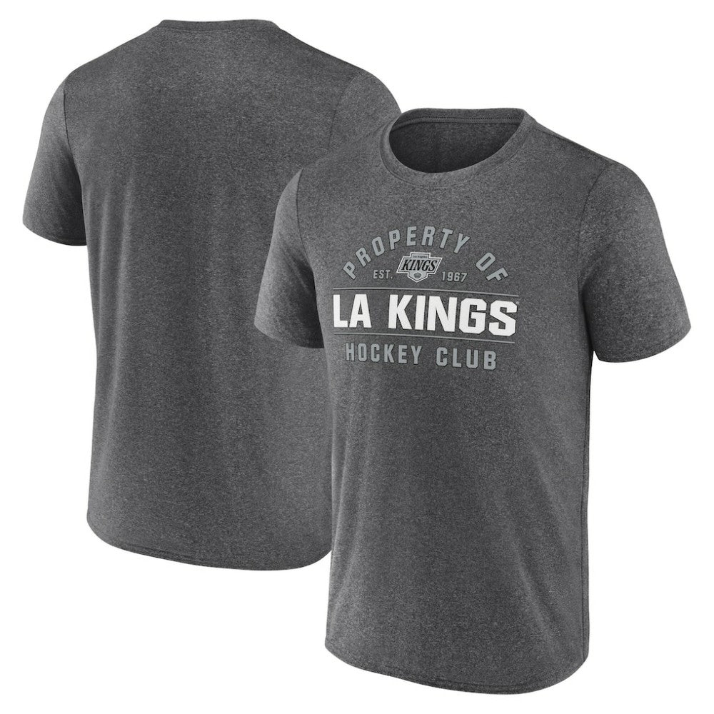 Los Angeles Kings Fanatics Property Of T-Shirt - Heather Charcoal - NHL 201190984