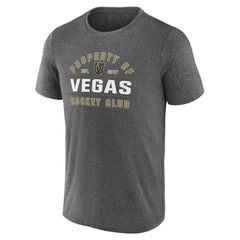 Vegas Golden Knights Fanatics Property Of T-Shirt - Heather Charcoal - NHL 201190992