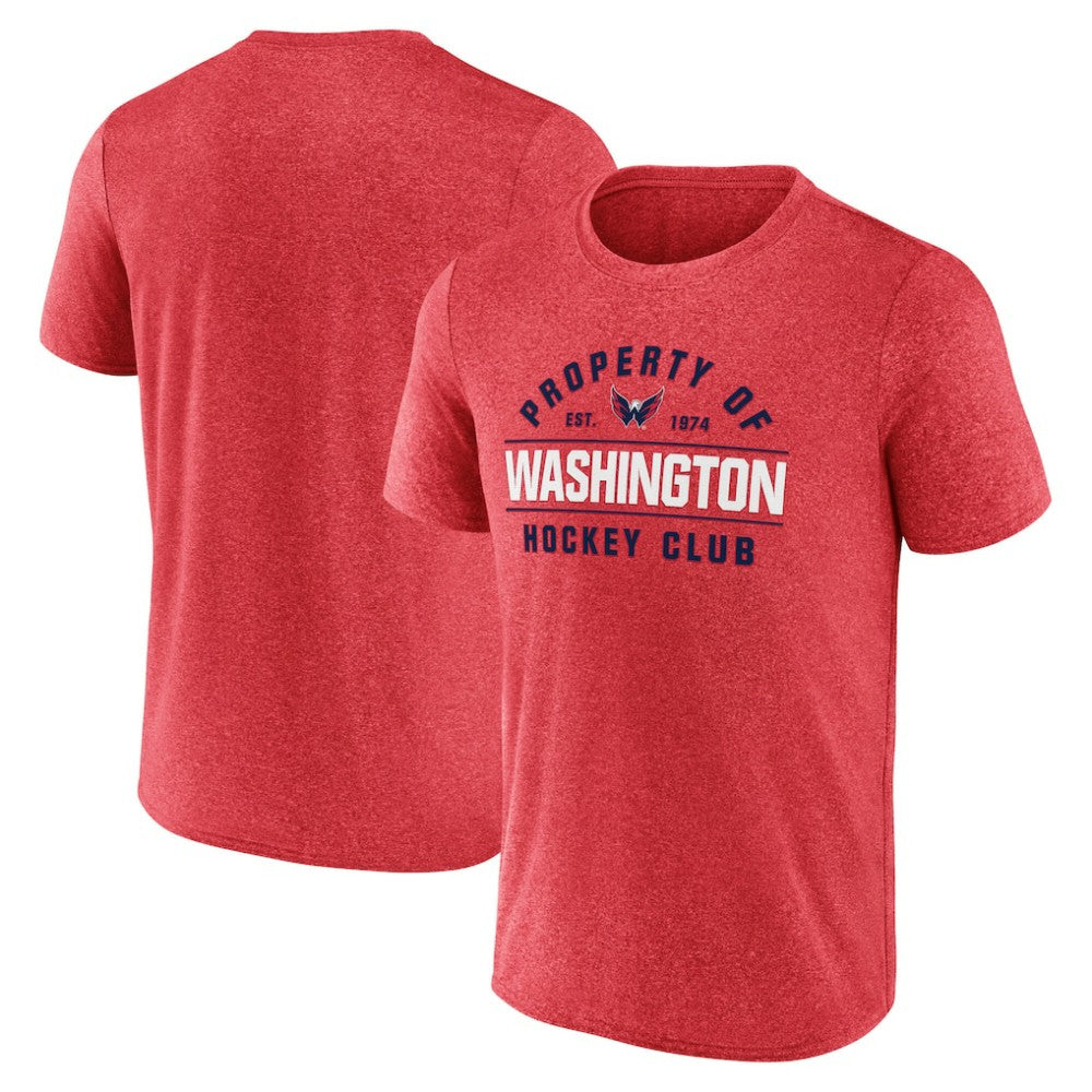 Washington Capitals Fanatics Property Of T-Shirt - Heather Red - NHL 201190998