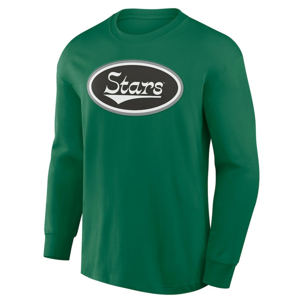 Dallas Stars Fanatics Rewind Long Sleeve T-Shirt - Kelly Green - NHL 201191022