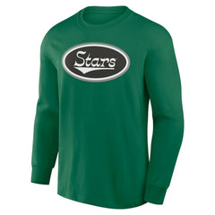Dallas Stars Fanatics Rewind Long Sleeve T-Shirt - Kelly Green - NHL 201191022