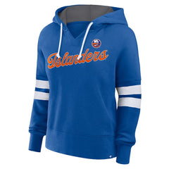 New York Islanders Fanatics Women's Oversized Seize Pullover Hoodie - Royal - NHL 201191040