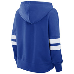 New York Rangers Fanatics Women's Oversized Seize Pullover Hoodie - Blue - NHL 201191042