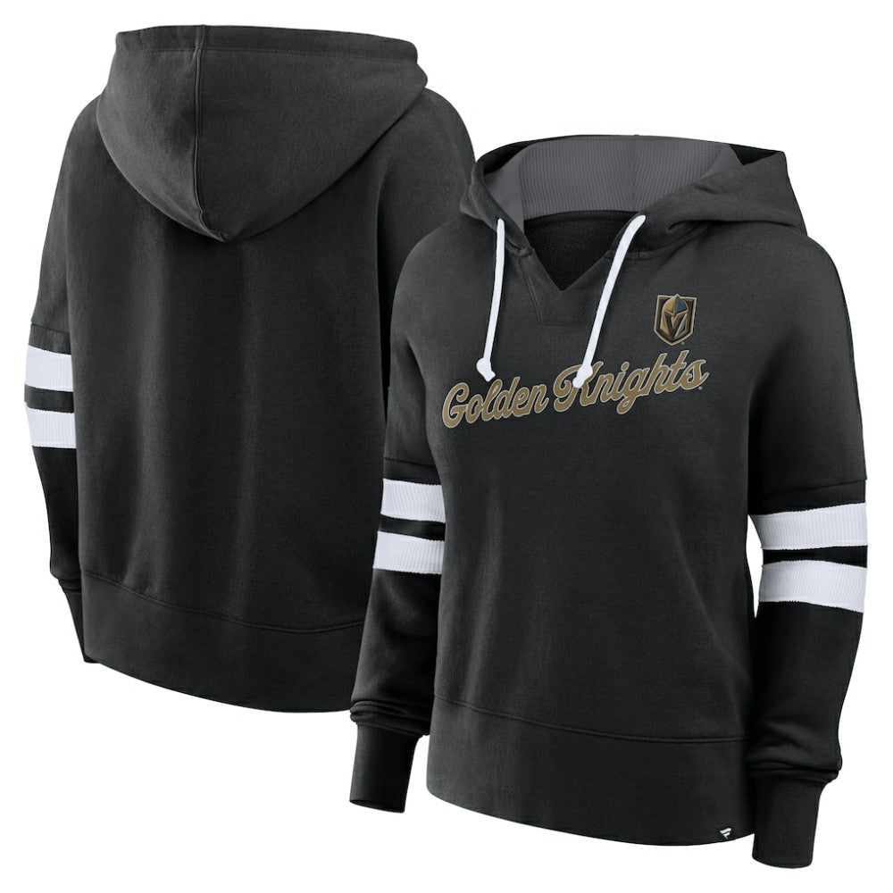 Vegas Golden Knights Fanatics Women's Oversized Seize Pullover Hoodie - Black - NHL 201191066