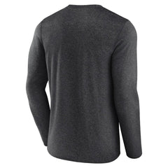 Boston Bruins Fanatics Transition Long Sleeve T-Shirt - Heather Charcoal - NHL 201191105