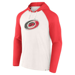 Carolina Hurricanes Fanatics Vintage Winger Pullover Hoodie - White - NHL 201191271
