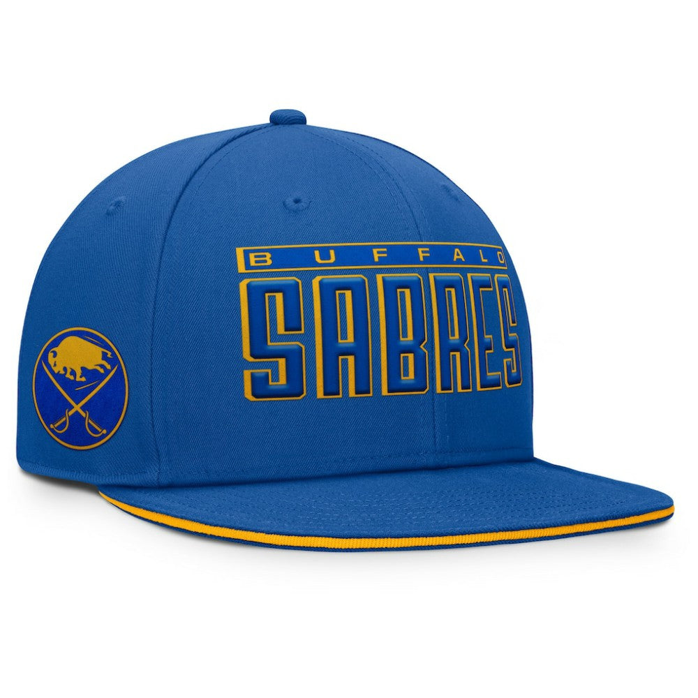 Buffalo Sabres Fanatics Fundamental Gino Stack Snapback Hat - Royal - NHL 201193228