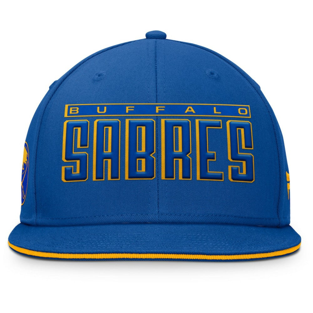 Buffalo Sabres Fanatics Fundamental Gino Stack Snapback Hat - Royal - NHL 201193228