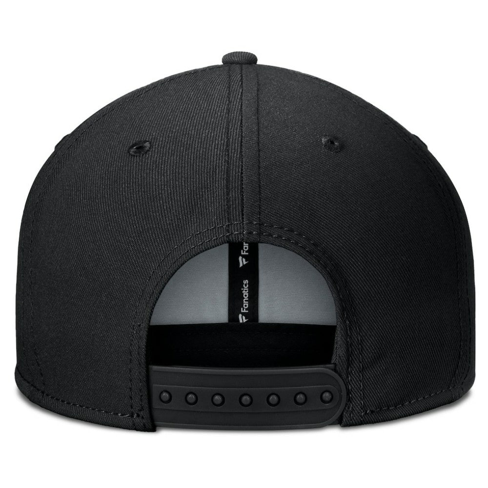 Chicago Blackhawks Fanatics Fundamental Gino Stack Snapback Hat - Black - NHL 201193231