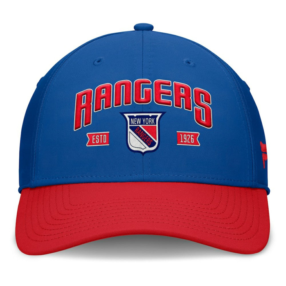 New York Rangers Fanatics Heritage Captain Flex Hat - Blue/Red - NHL 201193243