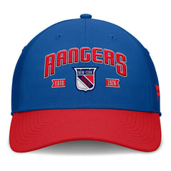 New York Rangers Fanatics Heritage Captain Flex Hat - Blue/Red - NHL 201193243