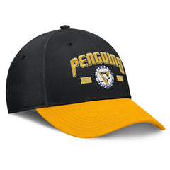 Pittsburgh Penguins Fanatics Heritage Captain Flex Hat - Black/Gold - NHL 201193244