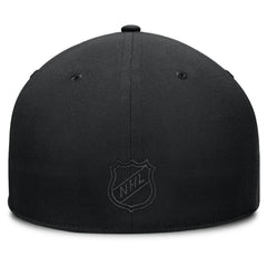 Vegas Golden Knights Fanatics Heritage Ice Time Wordmark Fitted Hat - Black - NHL 201193246