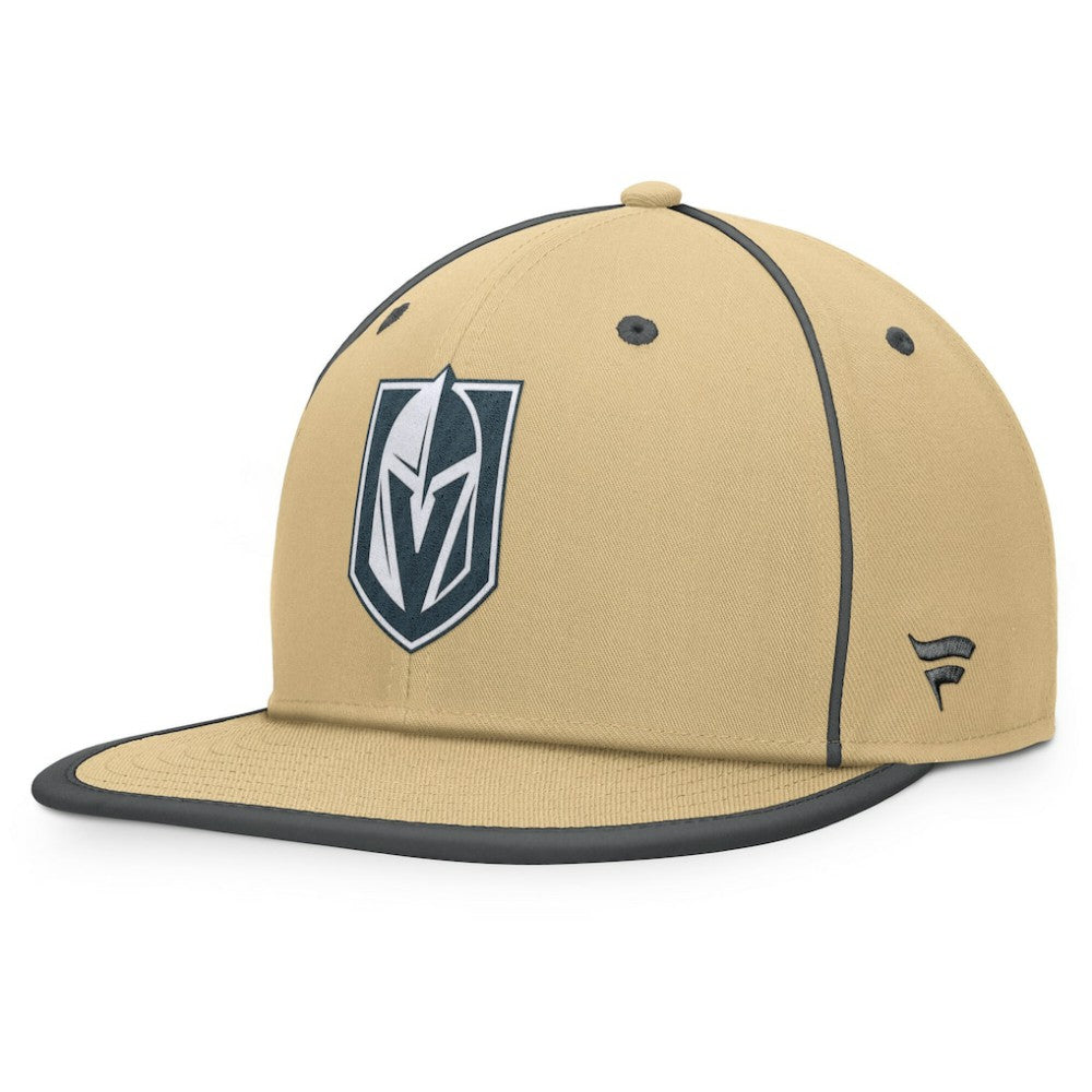 Vegas Golden Knights Fanatics Heritage Ice Time Fitted Hat - Gold - NHL 201193257
