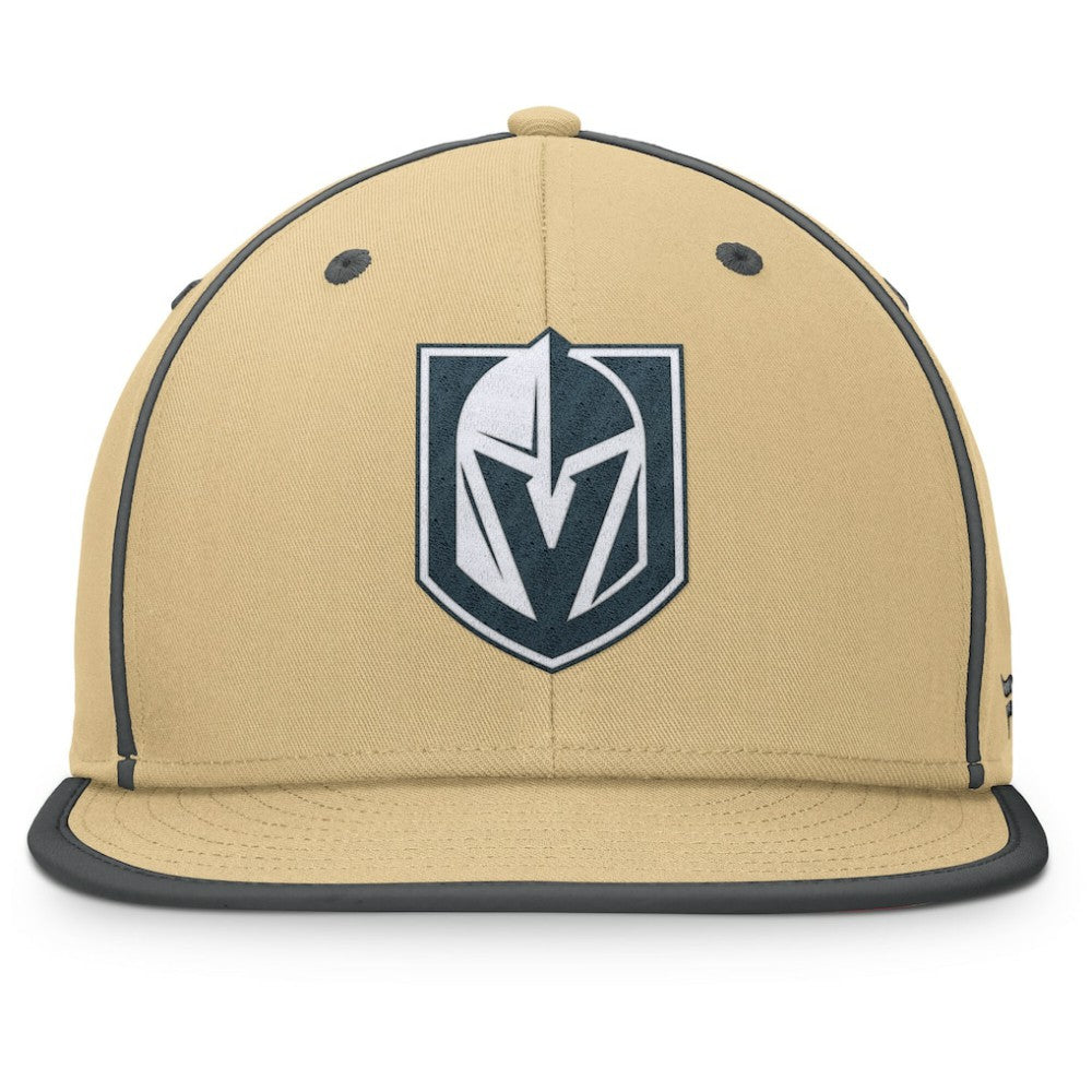 Vegas Golden Knights Fanatics Heritage Ice Time Fitted Hat - Gold - NHL 201193257