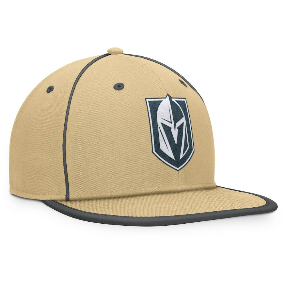 Vegas Golden Knights Fanatics Heritage Ice Time Fitted Hat - Gold - NHL 201193257