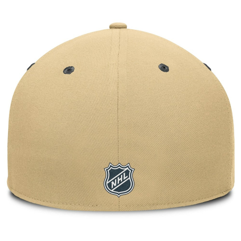 Vegas Golden Knights Fanatics Heritage Ice Time Fitted Hat - Gold - NHL 201193257