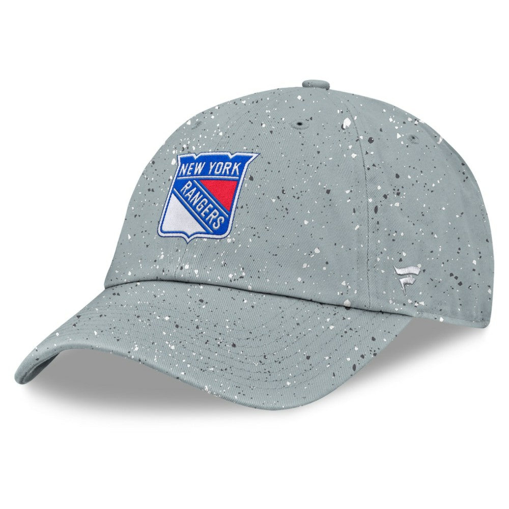 New York Rangers Fanatics Women's Heritage Snow Day Speckle Adjustable Hat - Gray - NHL 201193289
