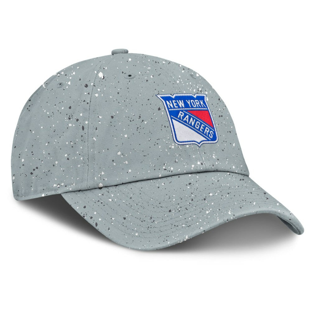 New York Rangers Fanatics Women's Heritage Snow Day Speckle Adjustable Hat - Gray - NHL 201193289