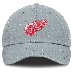 Detroit Red Wings Fanatics Women's Heritage Snow Day Speckle Adjustable Hat - Gray - NHL 201193294