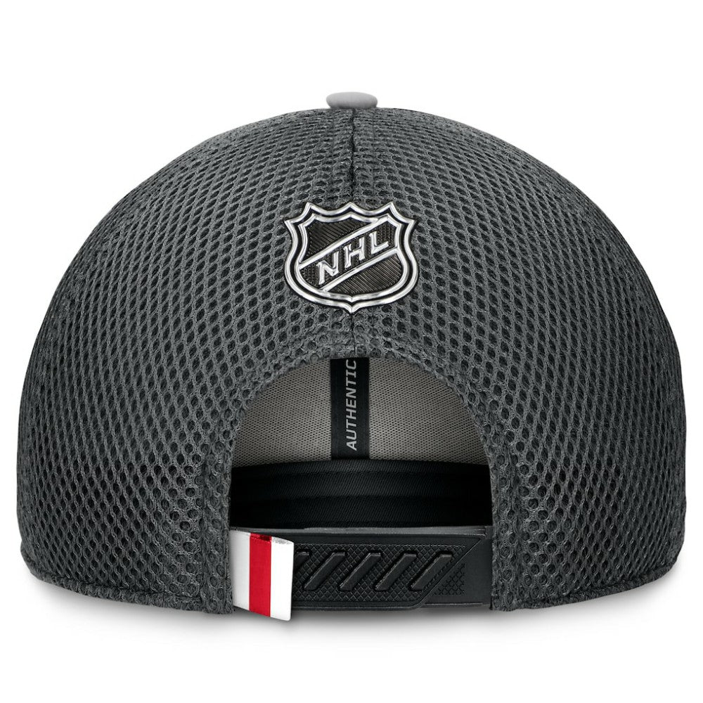 New York Rangers Fanatics Authentic Pro Home Ice Trucker Adjustable Hat - Gray - NHL 201193309