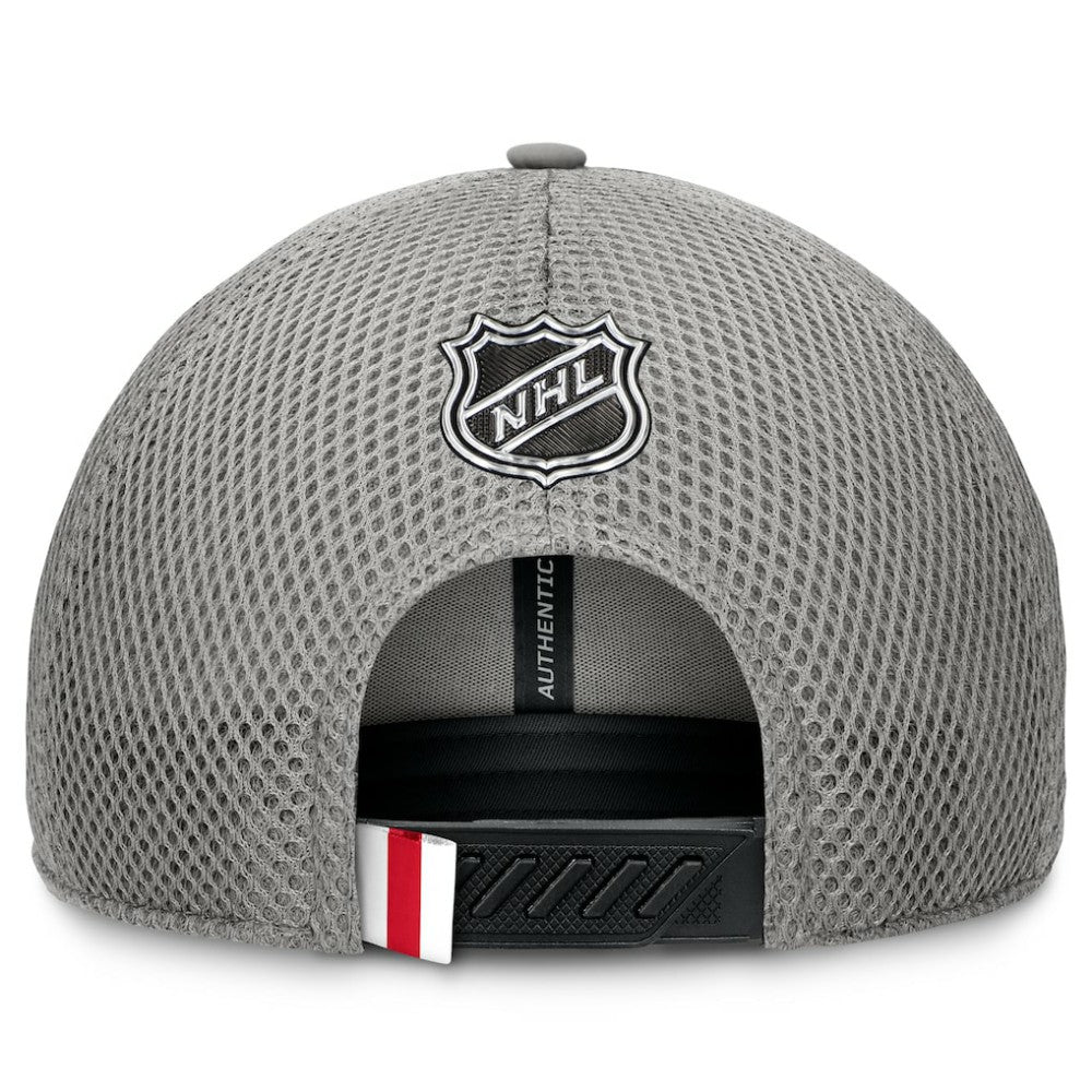 New York Rangers Fanatics Authentic Pro Home Ice Trucker Adjustable Hat - Gray - NHL 201193309