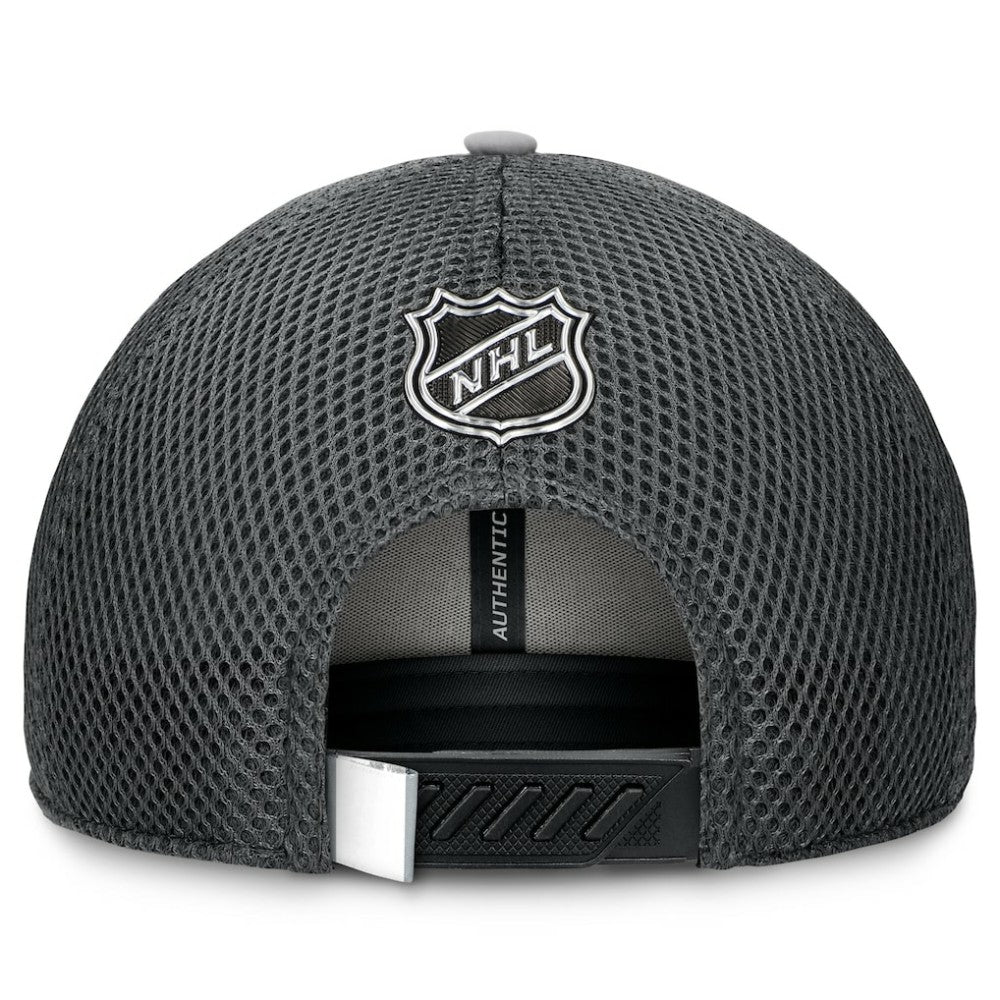 Los Angeles Kings Fanatics Authentic Pro Home Ice Trucker Adjustable Hat - Gray - NHL 201193311