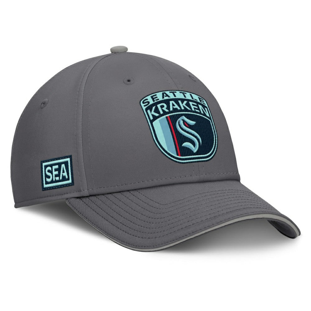 Seattle Kraken Fanatics Home Ice Flex Hat - Gray - NHL 201193330