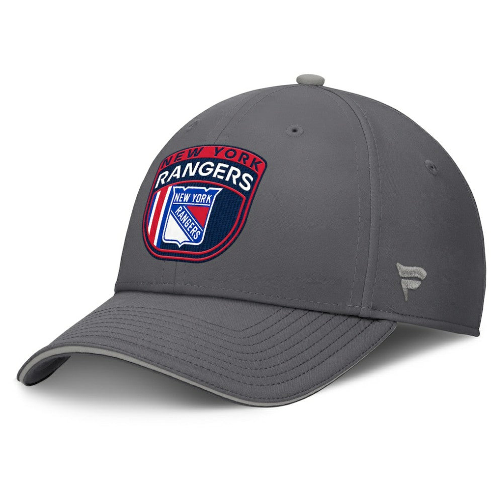 New York Rangers Fanatics Home Ice Flex Hat - Gray - NHL 201193333