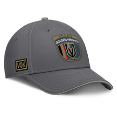 Vegas Golden Knights Fanatics Home Ice Flex Hat - Gray - NHL 201193343