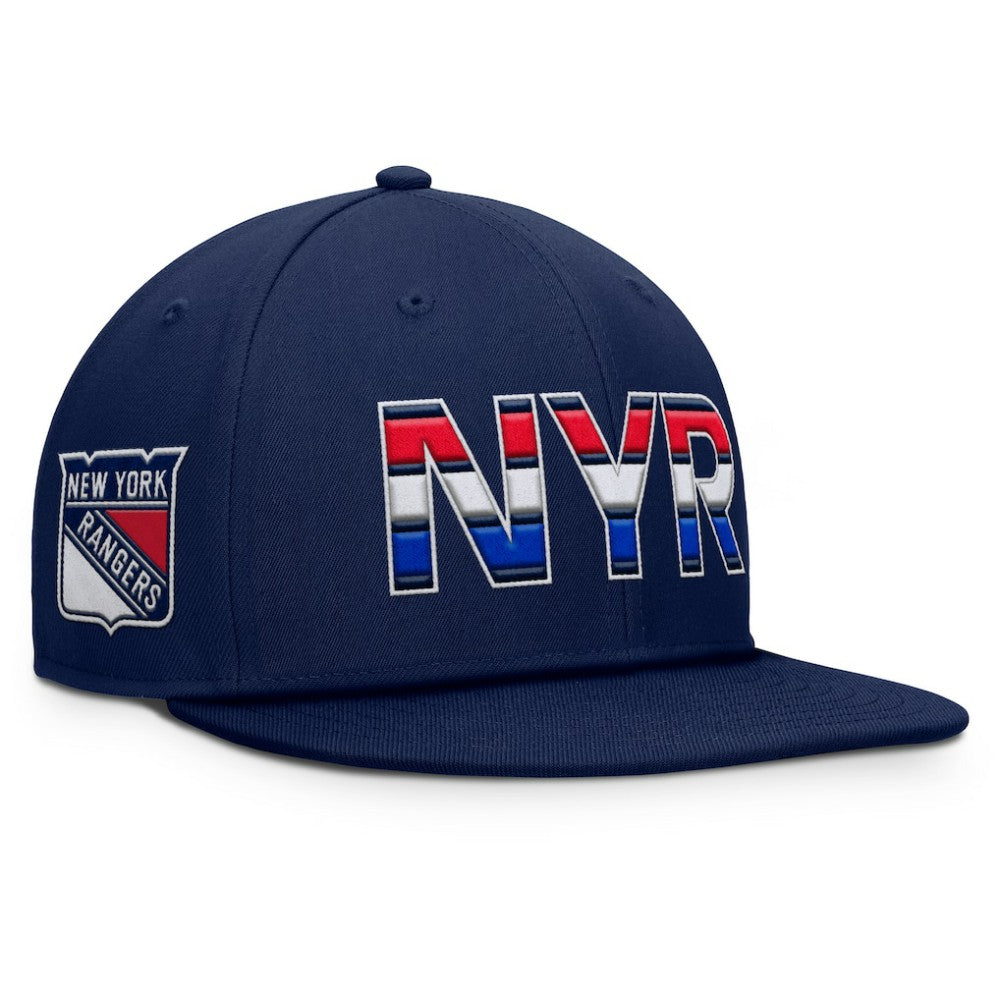 New York Rangers Fanatics Authentic Pro Alternate Jersey Snapback Hat - Navy - NHL 201193347