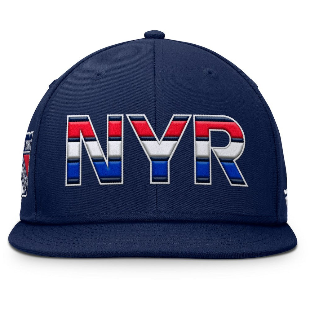 New York Rangers Fanatics Authentic Pro Alternate Jersey Snapback Hat - Navy - NHL 201193347