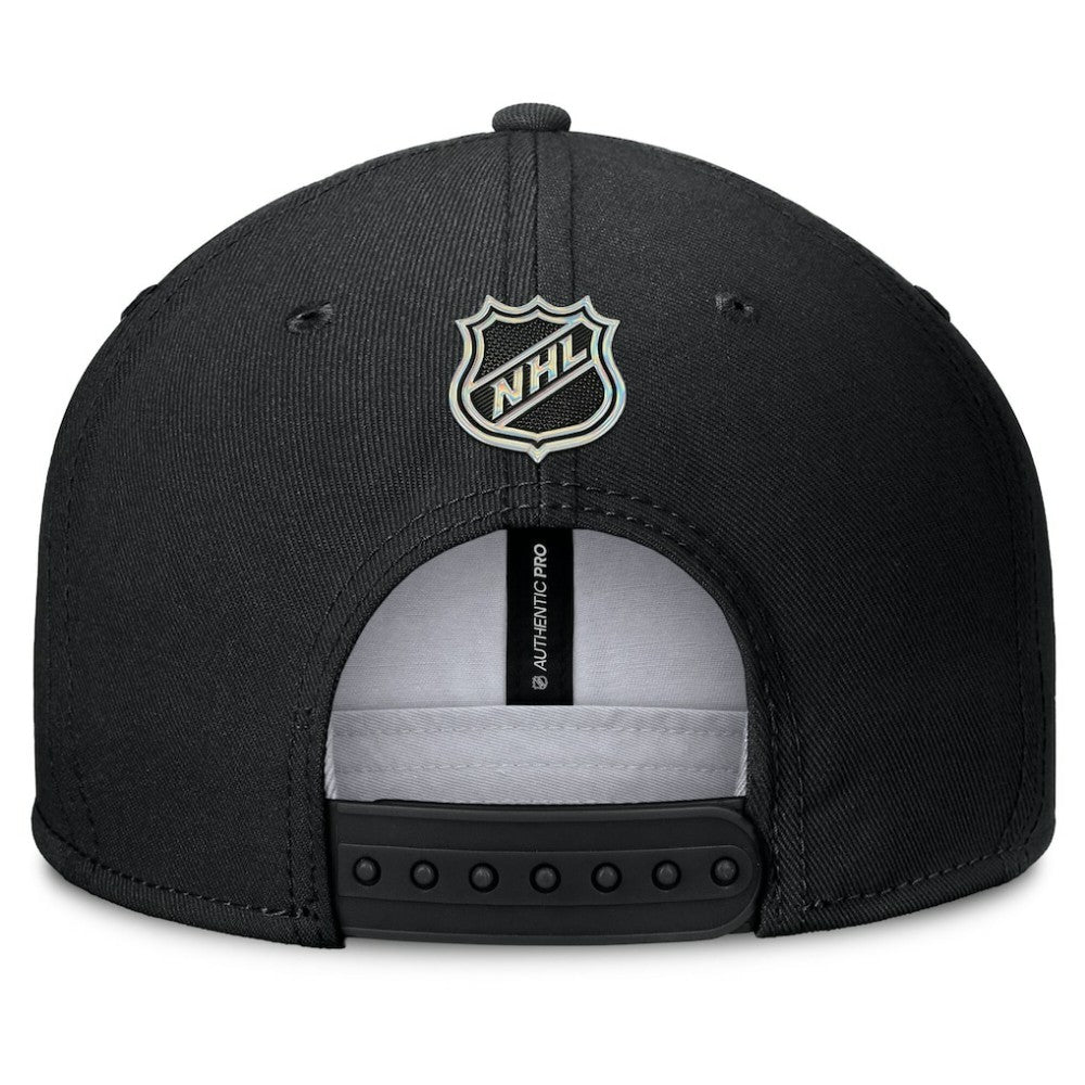 Pittsburgh Penguins Fanatics Authentic Pro Alternate Jersey Snapback Hat - Black - NHL 201193348