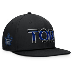Toronto Maple Leafs Fanatics Authentic Pro Alternate Jersey Snapback Hat - Black - NHL 201193351