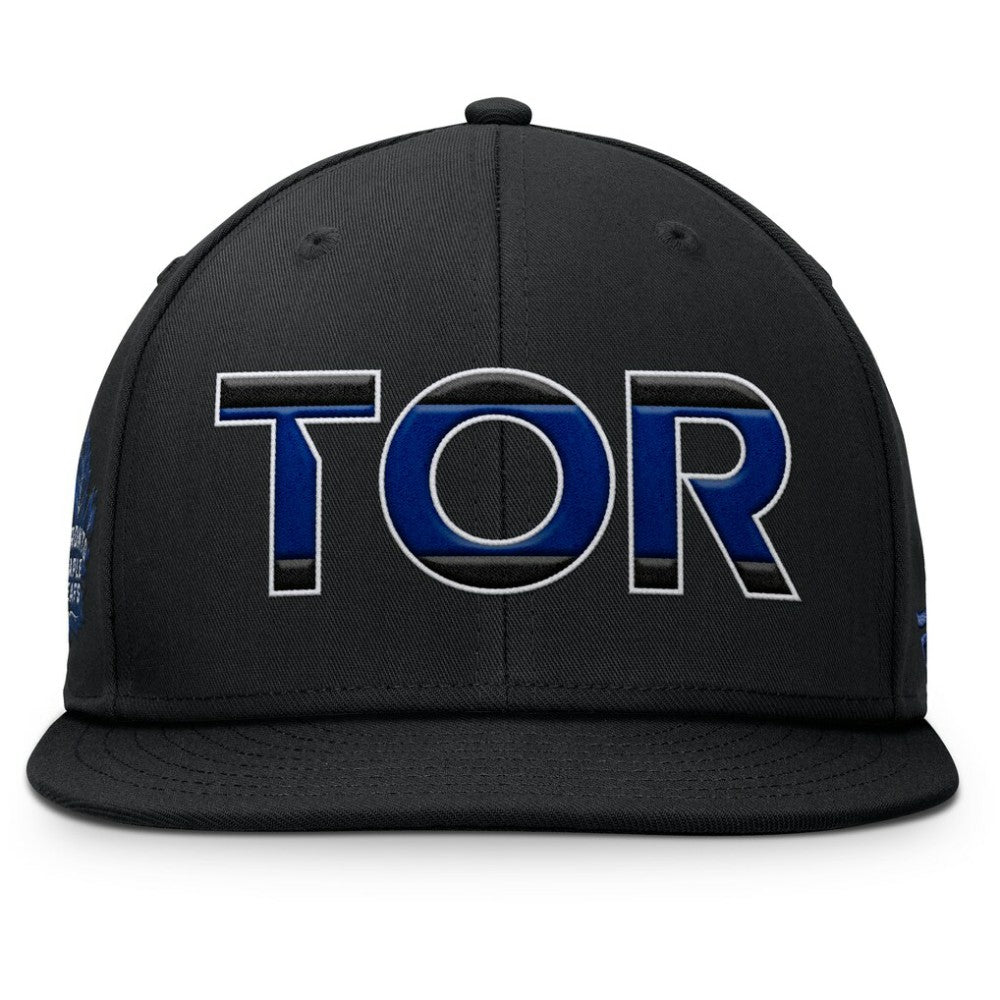 Toronto Maple Leafs Fanatics Authentic Pro Alternate Jersey Snapback Hat - Black - NHL 201193351